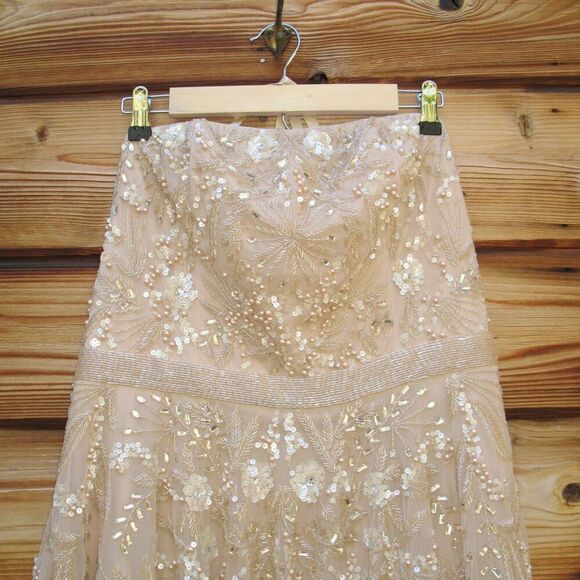 MAC DUGGAL 93898 Strapless Embellished A Line Dress - Picture 7 of 13